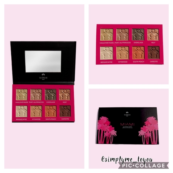 NIB! Shaina B Miami Eye Shadow Palette - Picture 3 of 7
